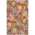 Safavieh Handmade Jardine Red/ Multi Wool Rug - 8' x 10'
