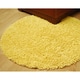 preview thumbnail 6 of 13, Yellow Shagadelic Chenille Twist Rug