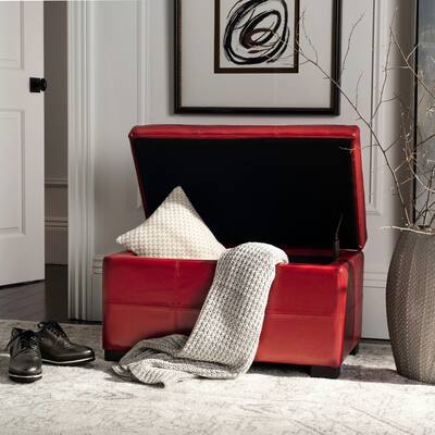 Buy Red Leather Online At Overstock Our Best Living Room