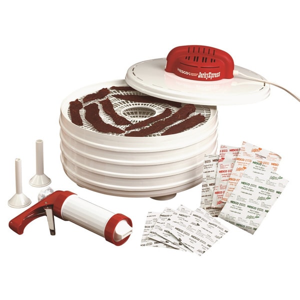 Nesco FD 28JX American Harvest Jerky Xpress Dehydrator Kit and Jerky