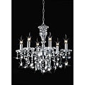 Silver Orchid Taylor Indoor 6-light Chrome/ Crystal Candle Light Chandelier