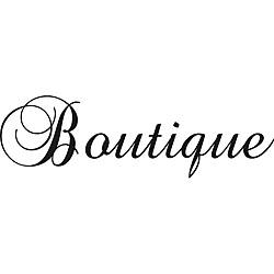 Design on Style 'Boutique' Vinyl Wall Art Quote - Overstock - 5156488