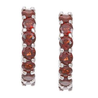 Red Clip On Earrings Find Great Jewelry Deals Ping At Dolce Giavonna Sterling Silver Hoop Earrings
