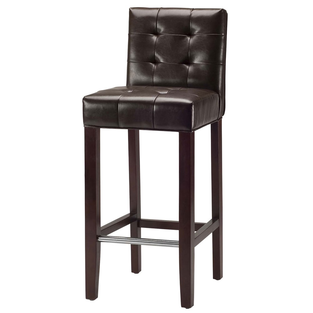 black croco and bronze leather barstool sale $ 152 99 was $ 169 99