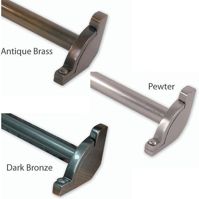 Brass Elegans 36-inch Jefferson Tubular Stair Rod Set