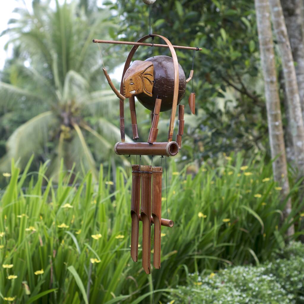 Bamboo 'Elephant' Wind Chime (Indonesia)