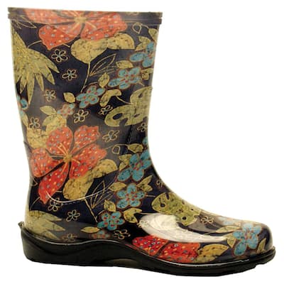 Sloggers Rain and Garden Boots Women's Midsummer Black