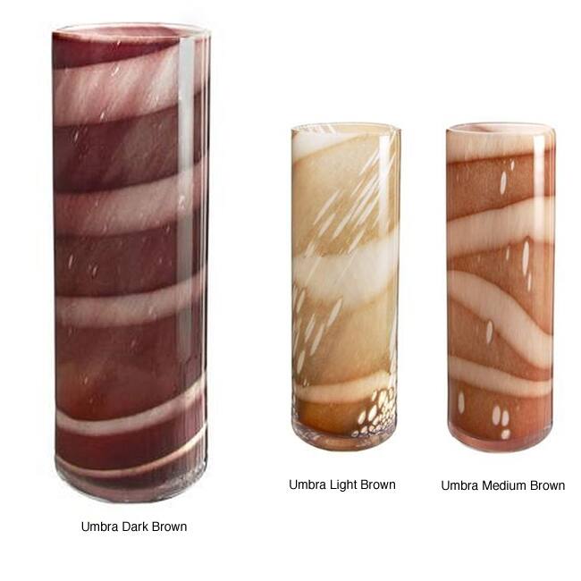 Kosta Boda Brown Umbra Vase