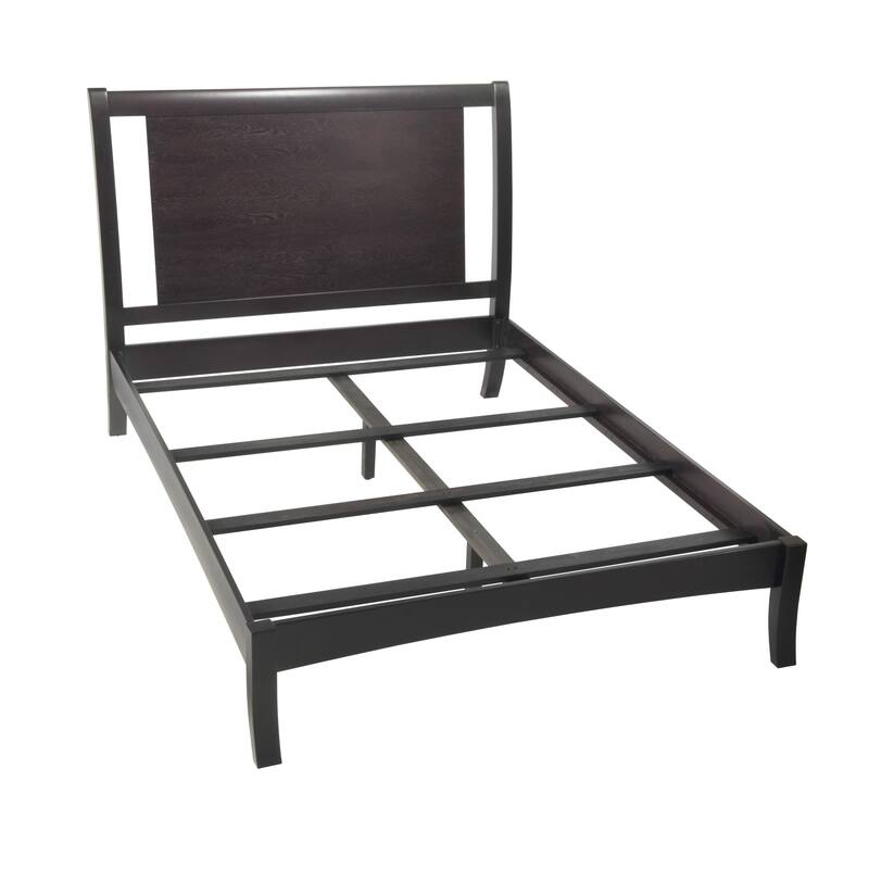 Floating Panel Twin-size Sleigh Bed