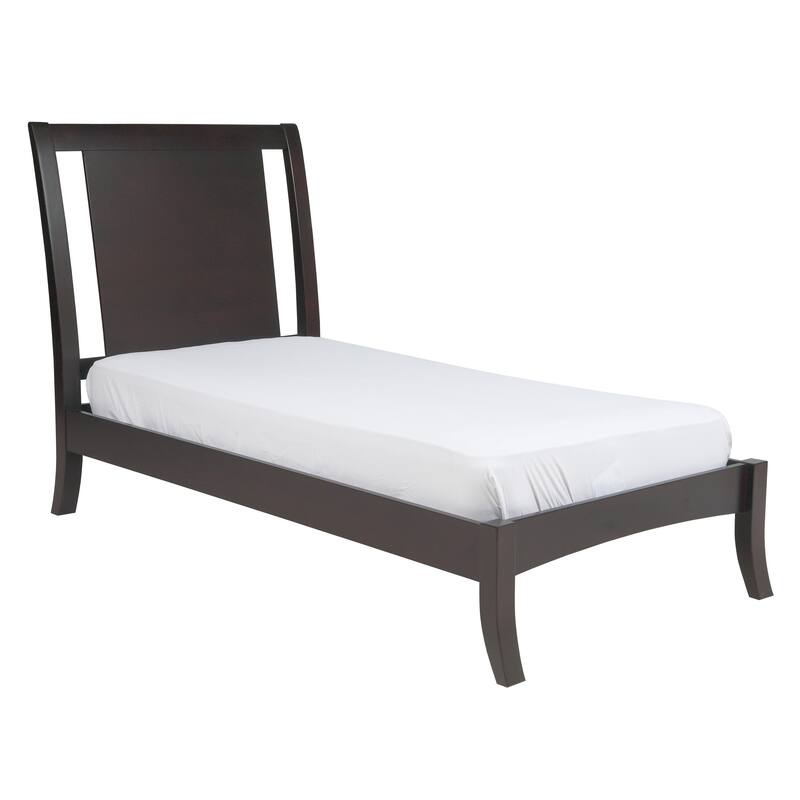 Floating Panel Twin-size Sleigh Bed