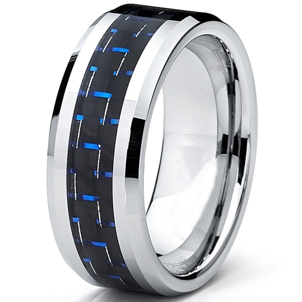 light tungsten domed black the lord of the rings ring
