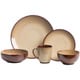 preview thumbnail 8 of 9, Sango 40-piece Nova Brown Stoneware Dinnerware Set