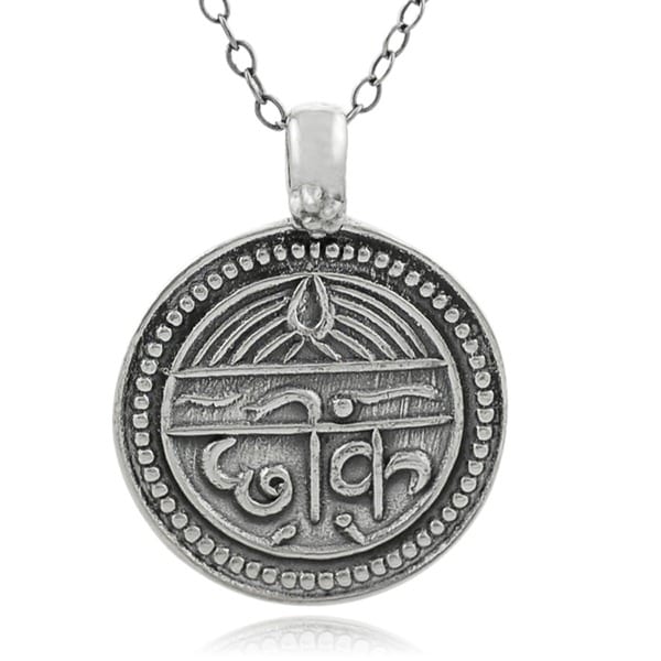 925 Sterling Silver Rhodium Plated Medical Jewelry Pendant