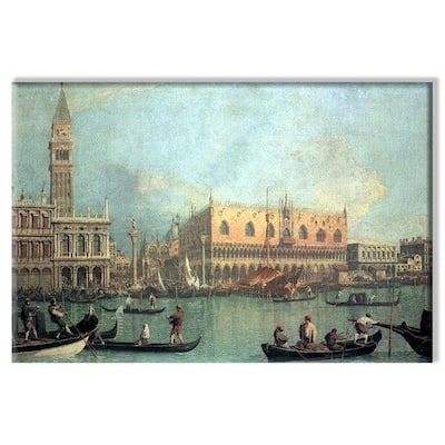 Canaletto 'Palazzo Ducale' 24x36-inch Canvas Art