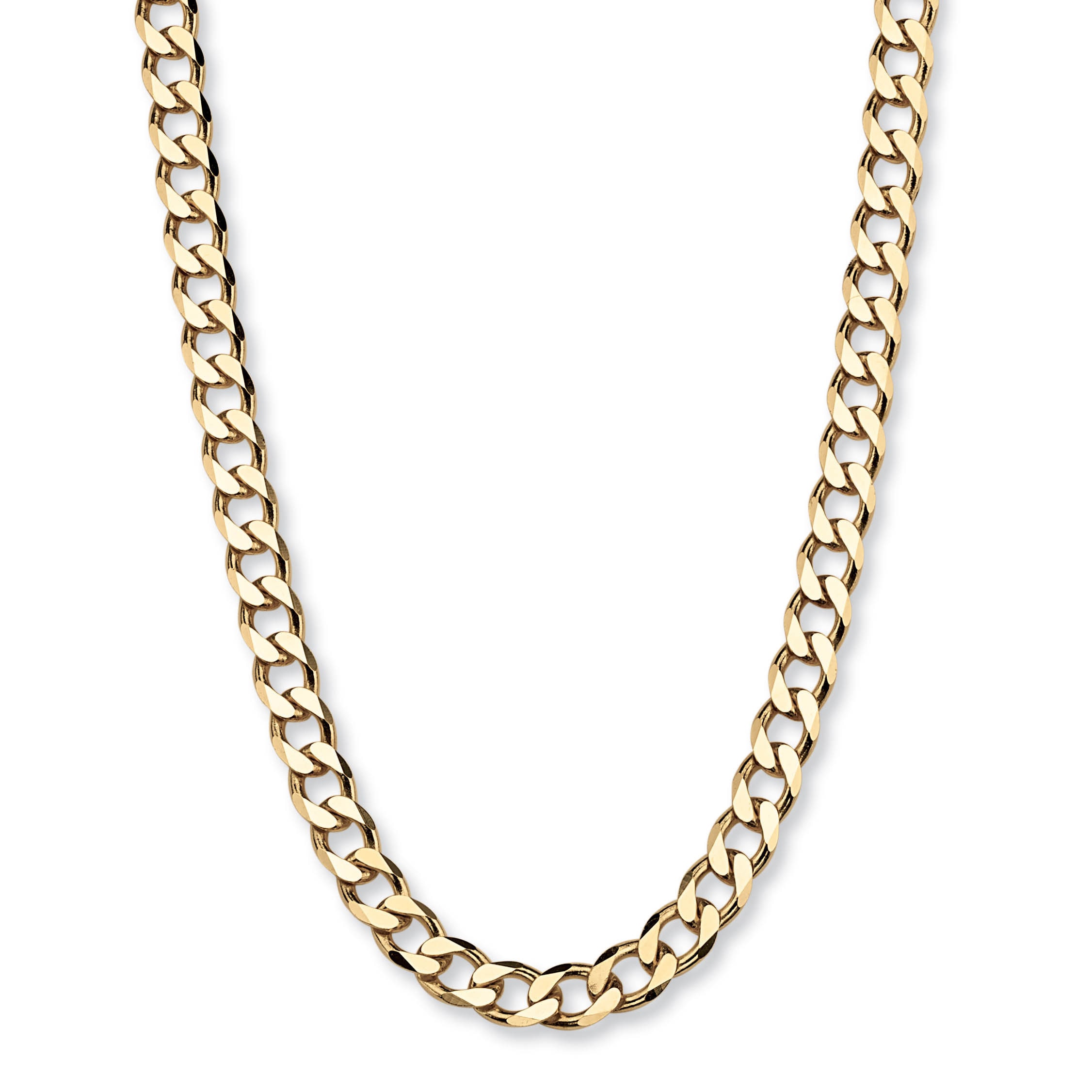 Shop Curb-Link Chain in 18k Gold over 