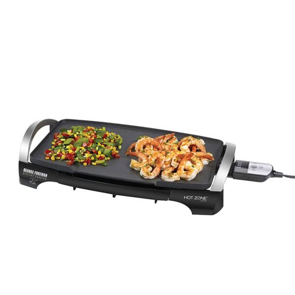 Shop George Foreman Gr0215g Hot Zone Electric Nonstick Countertop