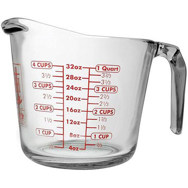 Anchor Hocking 32-oz Glass Measuring Cups (Pack of 3)