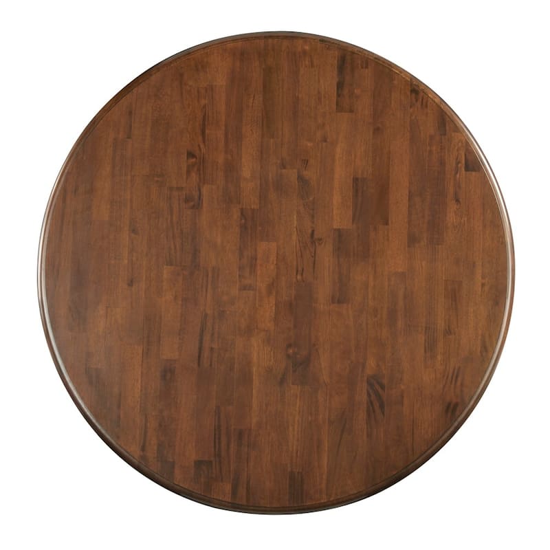 Mackenzie Country Round Scroll Back Dining Set by iNSPIRE Q Classic