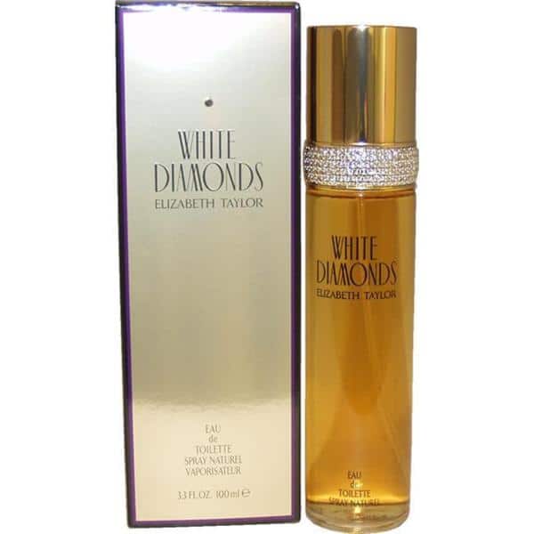 White Diamonds Elizabeth Taylor Edt Spray 3 3 Oz 100 Ml Women S Overstock