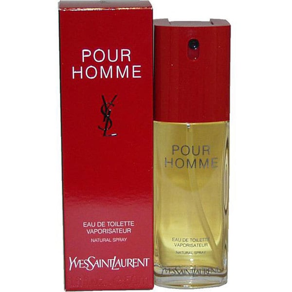 Yves Saint Laurent YSL Pour Homme Mens 1.6 ounce Eau de Toilette