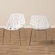 preview thumbnail 18 of 16, Birch Sapling Plastic Accent / Dining Chairs (Set of 2)