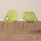 preview thumbnail 13 of 16, Birch Sapling Plastic Accent / Dining Chairs (Set of 2)