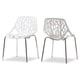 preview thumbnail 16 of 16, Birch Sapling Plastic Accent / Dining Chairs (Set of 2)