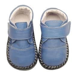 Shop Papush Blue Infant Walking Shoes 