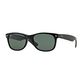 Ray-Ban New Wayfarer Classic RB 2132 Unisex Black Frame Green Classic ...