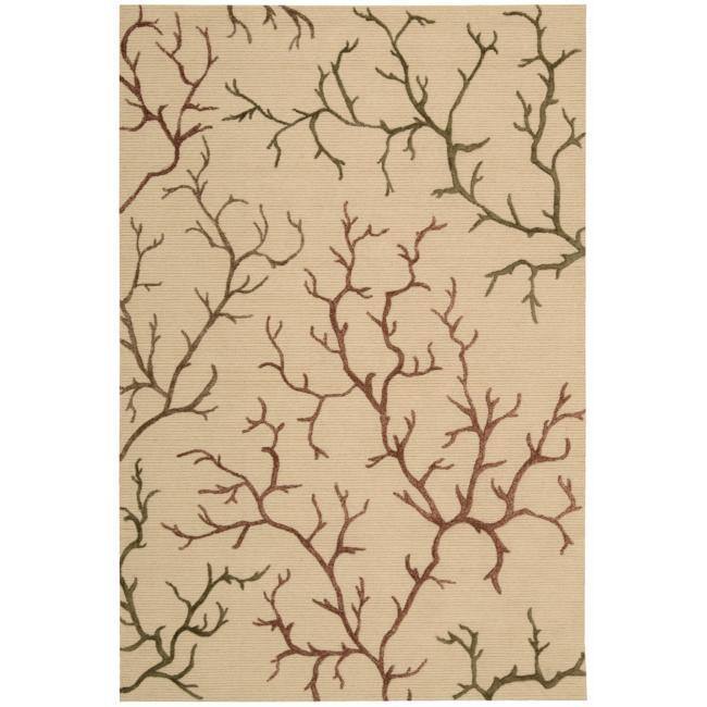 Nourison Sorrento Natural Wool Blend Rug (8' x 10') - 8' x 10'