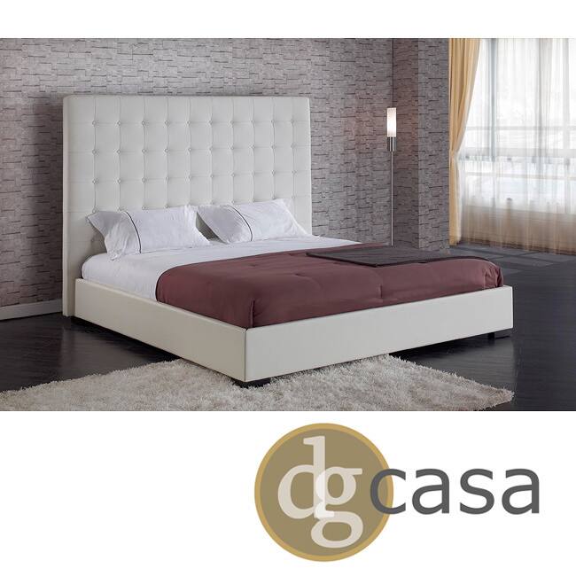 DG Casa Delano White King Platform Bed