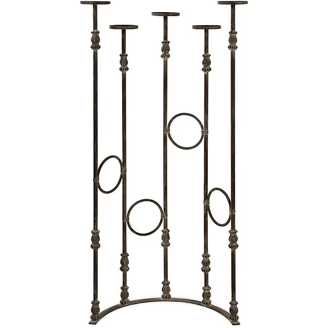 Old Spanish Mission Infinity Ring Multiple Candle Holder