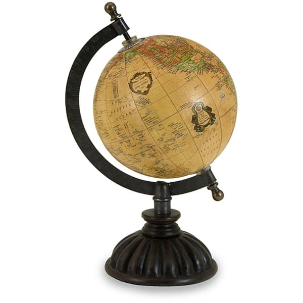 Shop Argento Antique Settlers Desk Globe Free Shipping Today