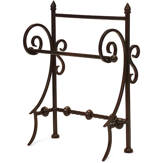 Wrought Iron Old Spanish Mission Towel Holder