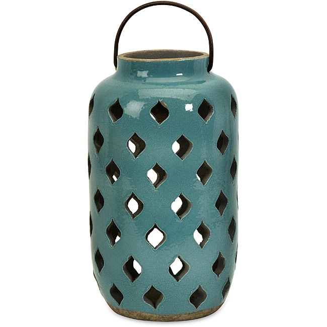 Handcrafted Argento Medium Moroccan Lantern