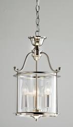preview thumbnail 3 of 1, Clay Alder Home Wilson Indoor 3-light Antique Nickel Chandelier