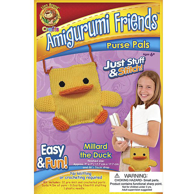 Amigurumi Friends Millard The Duck Purse Pals Kit