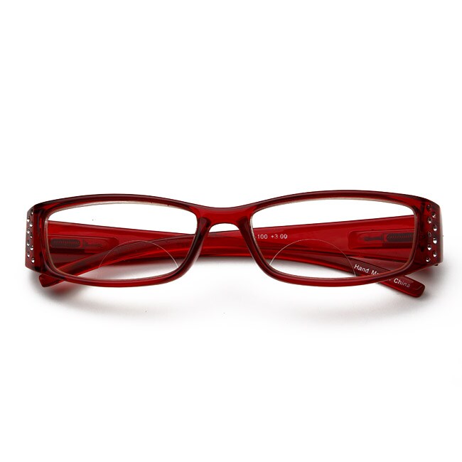 Red Rhinestone Computer Reading Glasses - Free Shipping On Orders Over ...