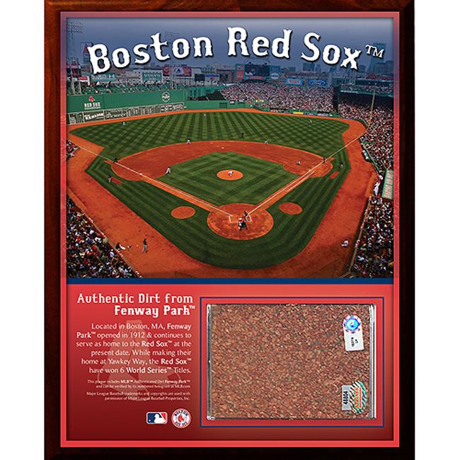 Shop Steiner Sports Fenway Park Dirt Plaque - Free Shipping On Orders ...