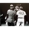 Steiner Sports Autographed Carlton Fisk Arguing with Umpire Photograph
