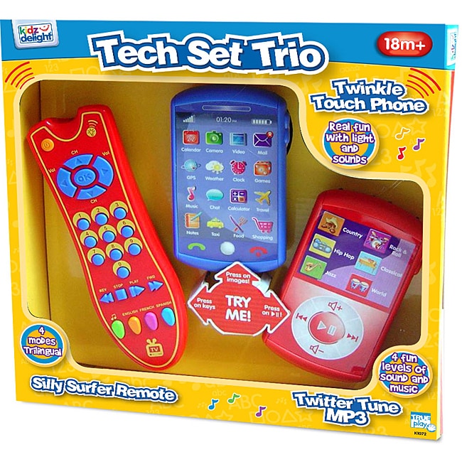 tech set trio toy set