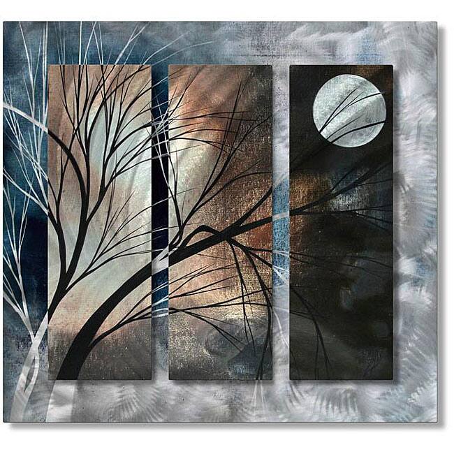Megan Duncanson 'Full Moon' Metal Wall Art