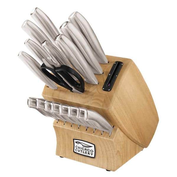 Chicago Cutlery Insignia Steel 18-piece Knife Block Set