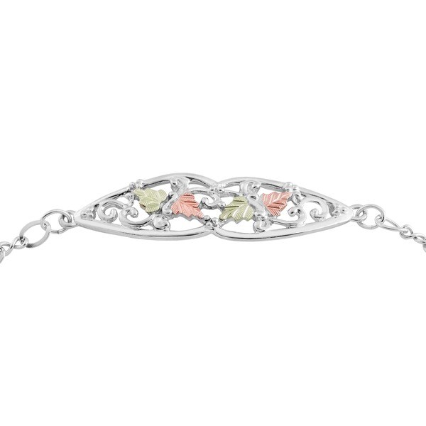 Black Hills Gold and Sterling Silver Bracelet. Opens flyout.