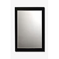 Black Framed Beveled Wall Mirror