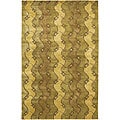 Artist's Loom Hand-knotted Contemporary Abstract Rug - 7'9 x 10'6