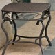 International Caravan Valencia Resin Wicker Outdoor Side Table - Thumbnail 4