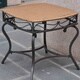 International Caravan Valencia Resin Wicker Outdoor Side Table - Thumbnail 3