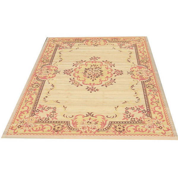 Shop Asian Handcrafted Persianstyle Rayon from Bamboo Rug 5' x 8