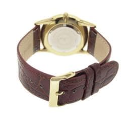 Le Chateau Men's Classica Diamond Brown Leather Slim Watch Le Chateau Men's Le Chateau Watches